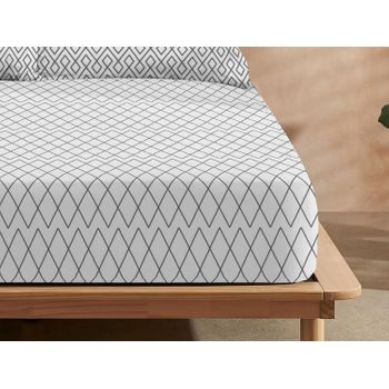 Juego De Sábanas Azul Cama 90x190/200 Cm Flores Nalui con Ofertas en  Carrefour