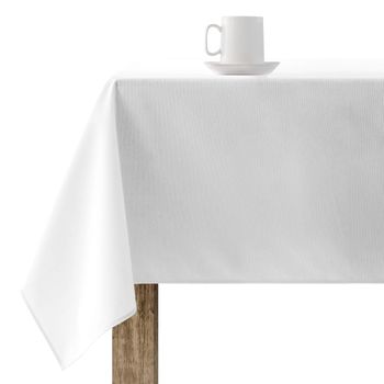 Mantel Antimanchas Xl Liso Blanco 103 / 180x300 Cm