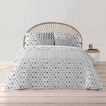 Funda Nórdica Con Botones 100% Algodón Modelo Vitoria Para Cama De 135/140 ( 220x240 Cm) con Ofertas en Carrefour