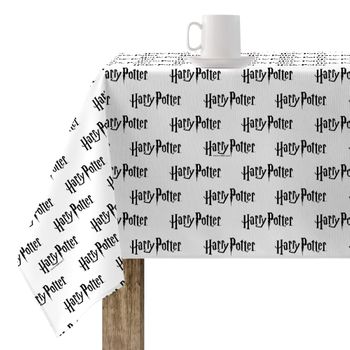 Mantel Resinado Antimanchas Harry Potter Basic 4 White / 140x140 Cm