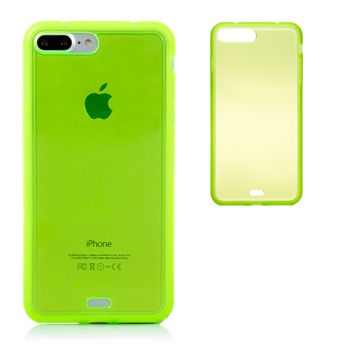 Carcasa Dam Tpu Transparente Para Ip7 Plus / 8 Plus 815 Cm. Color: Verde