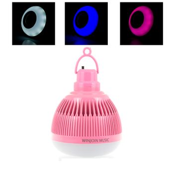 Altavoz Bluetooth Damlám Para Led L3s 9x9x11 Cm. Color: Rosa