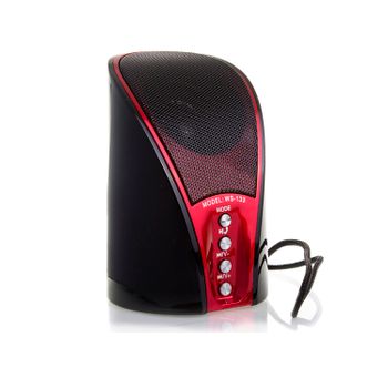 Altavoz Bluetooth Dam Diseño Curvo Ws-133 7x7x10 Cm. Color: Negro