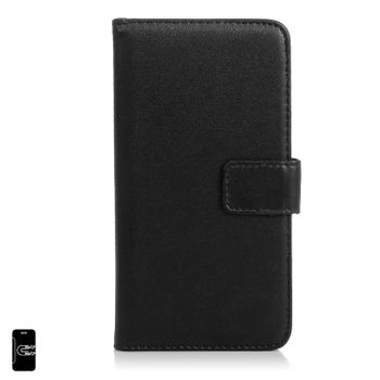 Funda Dam  Tipo Libro De Piel Sintética Para Iphone X 7x2x14 Cm. Color: Negro