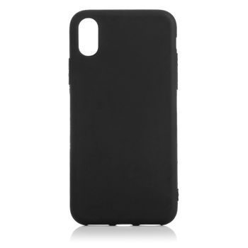 Carcasa De Tpu Mate Dam  Negra Iphone X 714 Cm. Color: Negro