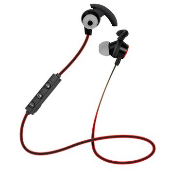 Auriculares Bluetooth Deportivos Dam 9s 61x3x2 Cm. Color: Negro