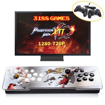 Pandoras Box 12, Consola Arcade Clásica, 3188 Juegos Instalados, Hdmi, Vga, Usb, 2 Mandos