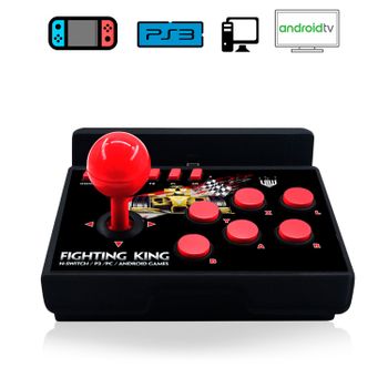 Joystick Ns-007 Gaming Arcade De Control Para Nintendo Switch, Ps3, Pc Y Android Tv