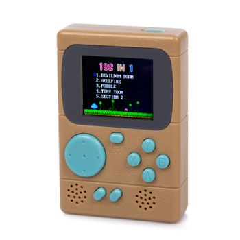 Mini Consola Portátil Retro Pocket Player Con 198 Juegos De 8 Bits, Pantalla De 2"