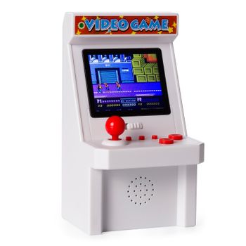 Consola Arcade, Mini Máquina Recreativa Portátil, Con 240 Juegos, Pantalla 2,2 Lcd