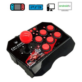 Joystick Ns-002 Gaming Arcade De Control Para Nintendo Switch, Ps3, Pc Y Android Tv