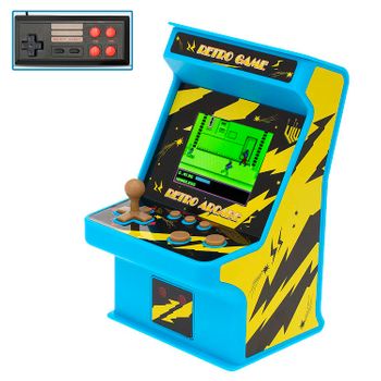 Consola Arcade Gc18 Máquina Recreativa Mini, Portátil Con 256 Juegos, Pantalla 2,8 Lcd