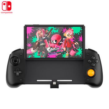 Mando Grip Compatible Con Nintendo Switch Tns-1125, Conexión Auto, Vibración