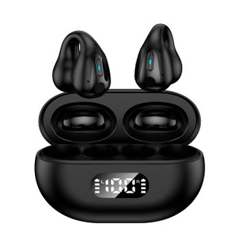 Auriculares  Dam Tws R15. Base De Carga 300mah. 7,2x2,5x4,5 Cm. Color: Negro