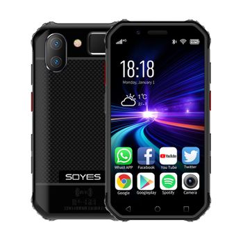 Mini Smartphone Rugerizado Dam S10 4g, Android 6.0, 3gb Ram + 64gb. Pantalla 3''. Ip68 3 Proof Level (anti-caida,polvo,agua)doble Tarjeta Sim. 5,2x1,6x9,8 Cm. Color: Negro