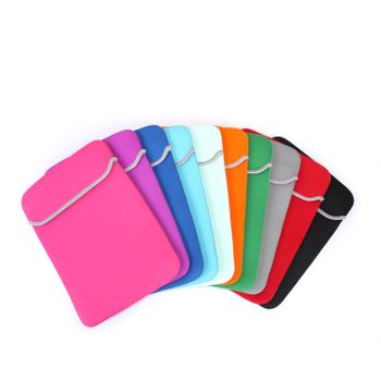 Funda De Neopreno Dam  Universal Para Tablet De 12 Pulgadas. 10 Colores Aleatorios. 21x1x30 Cm. Color: Aleatorio