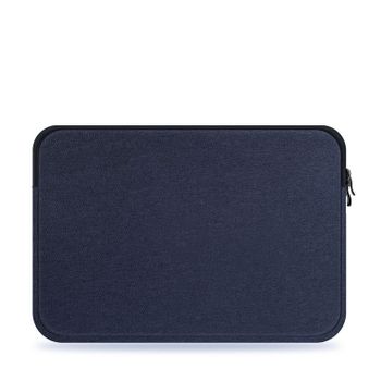 Funda De Neopreno Dam  Universal Para Tablet De 12 Pulgadas. Acabado Terciopelo Con Tratamiento Deperlante Hidrófugo. Cierre De Cremallera. 23x2,5x32 Cm. Color: Azul Marino