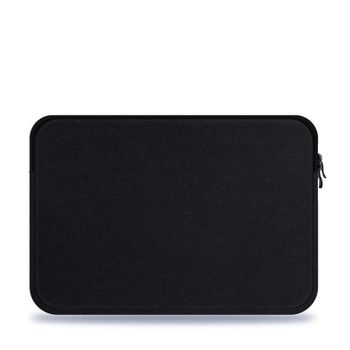 Funda De Neopreno  Dam Universal Para Tablet De 12 Pulgadas. Acabado Terciopelo Con Tratamiento Deperlante Hidrófugo. Cierre De Cremallera. 23x2,5x32 Cm. Color: Negro