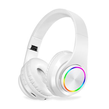 Cascos Inalámbricos Dam B39uv Bluetooth 5.0 20x8x18 Cm. Color: Blanco