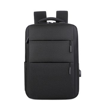 Mochila Dam Para Laptop Con Interfaz De Carga Usb. 30x13x44 Cm. Color: Negro