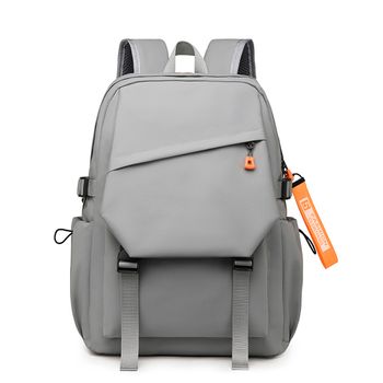 Mochila Dam Para Laptop Con Interfaz De Carga Usb. 30x15x44 Cm. Color: Gris