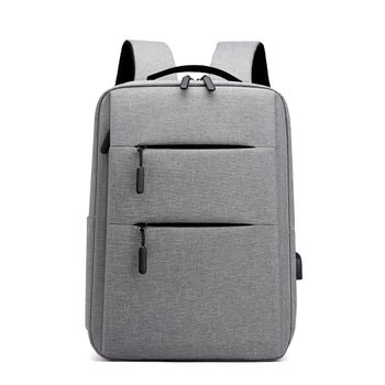 Dam Mochila Para Laptop Con Interfaz De Carga Usb. 28x12x42 Cm. Color: Gris