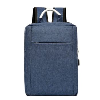 Dam Mochila Para Laptop Con Interfaz De Carga Usb. 30x12x42 Cm. Color: Azul