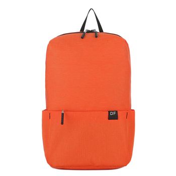 Mini Mochila Dam Impermeable. 23x11x35 Cm. Color: Naranja