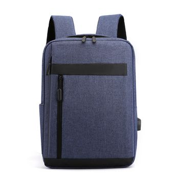 Dam Mochila Para Laptop Con Interfaz De Carga Usb. 28x11x40 Cm. Color: Azul