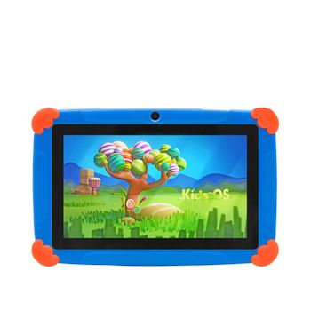 Tablet Infantil Dam K77 Wifi. So Android 7. Pantalla 7'' 1024x600px. Mtk8321 Quad-core 1,3ghz, 1gb Ram + 8gb. Doble Cámara. 21x2x13,5 Cm. Color: Azul