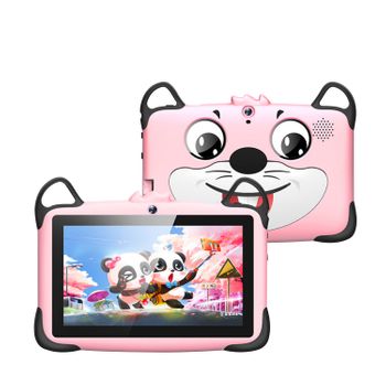 Tablet Infantil  Dam K717 Wifi. So Android 7. Pantalla 7'' 1024x600px. Mtk Quad Core 1gb Ram + 8gb. Doble Cámara. 19,9x1,8x15 Cm. Color: Rosa