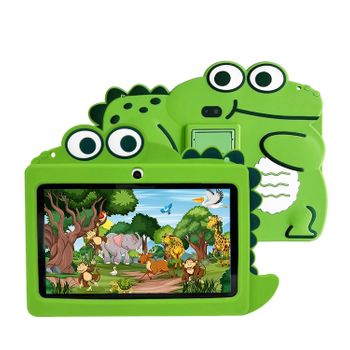 Tablet Infantil Dam K706 Wifi. So Android 7. Pantalla 7'' 1024x600px. Mtk 6735 1gb Ram + 8gb. Doble Cámara. 22x2,1x16,5 Cm. Color: Verde