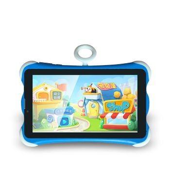 Tablet Infantil Dam K712 3g Wifi. So Android 10. Pantalla 7'' 1024x600px. Mtk 8321 Quad Core 2gb Ram + 16gb. Doble Cámara. 20x2x13,5 Cm. Color: Azul