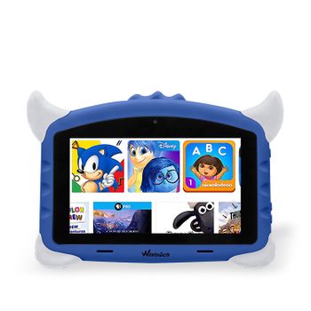 Tablet Infantil Dam K702 Wifi. So Android 7. Pantalla 7'' 1024x600px. Mtk 6735 Quad Core 1,5gb Ram + 16gb. Doble Cámara. 23,5x2x16,5 Cm. Color: Azul