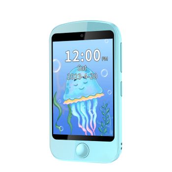 Teléfono Móvil Dama16  Infantil Con Red Gsm. Pantalla De 2,8, Cámara, Modo Colegio, Juegos De Aprendizaje. 5,5x1,3x9,7 Cm. Color: Azul