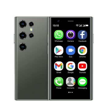 Mini Smartphone Dams23  Pro 3g, Android 8.1, 2gb Ram + 16gb. Pantalla 3''.doble Tarjeta Sim. 4,5x1,2x10,2 Cm. Color: Verde Oscuro