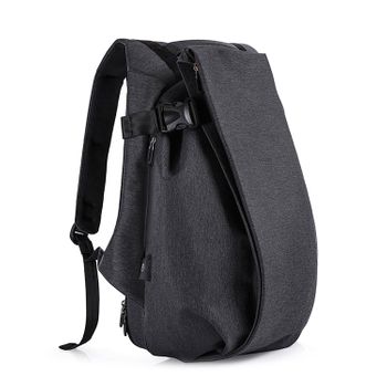 Mochila Dam Multi Compartimento Con Capa Impermeable. Toma Usb Externa. Laptop 15,6" + Tablet 9,7". 42x28x30 Cm. Color: Negro