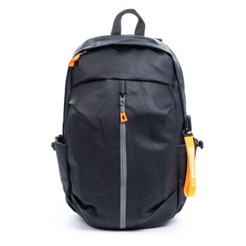 Dam Mochila Multi Compartimento, Porta Laptop 13". Capa Impermeable. Adaptable A Trolley. Toma Usb Externa. Repelente Al Agua. 31,14x15x43 Cm. Color: Negro