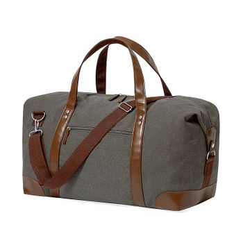 Bolso Viaje Dam Retro Canvas 475gsm 70x36x24 Cm. Color: Gris