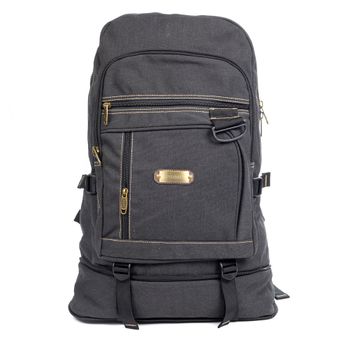 Mochila Táctica  Dam Cordura Nylon 56x40 Cms  Extensible Ultra Resistente.multicompartimento Acolchada Con Sujección En Cintura 40x15x56 Cm. Color: Negro