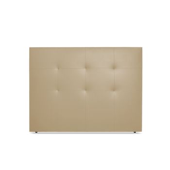 Cabecero Beige Aurora, Polipiel De Alta Gama - Cama 135/140- Win Rest