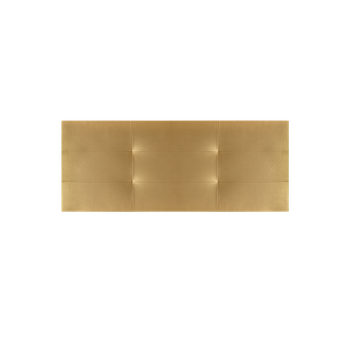 Cabecero Oro Venus, Acolchado Polipiel Premium -cama 90 Cm- Win Rest