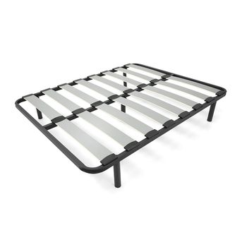 Somier Metálico Con Láminas De Madera Flexy, Cama De 90x200  - Win Rest