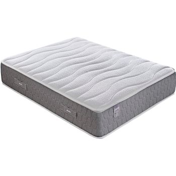 Pack Colchon 80X180 HERMES CAMA INFANTIL, Altura 11 CM + 1 Almohada  viscoelastica 80x35 + 1 Protector colchon 80x180