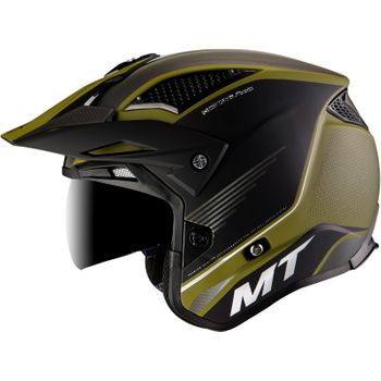 Casco Mt Tr902sv District Sv Post B6 Verde Mate Xs