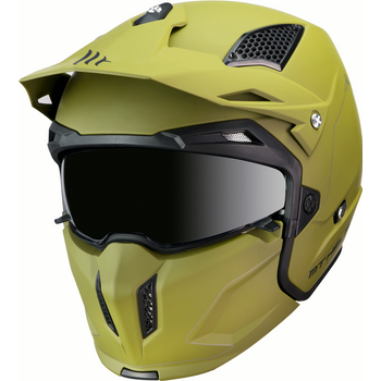 Casco Mt Tr902xsv Streetfighter Sv Solid A6 Verde Mate S