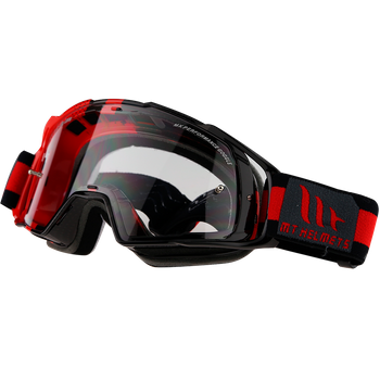 Gafa Goggle Mx Evo Stripes Mt Negro/rojo