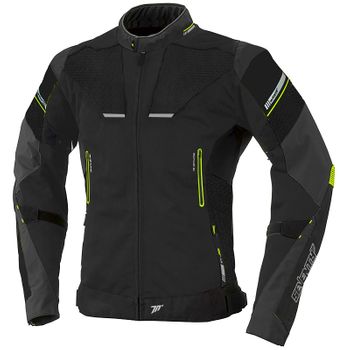 Chaqueta Sd-jr71 Invierno Racing Mujer Negra/amarillo Fluor Xs