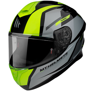 Casco Mt Ff106pro Targo Pro Sound A3 Amarillo Fluor Brillo S