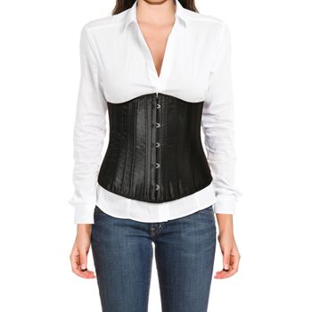 Corset Damask Negro